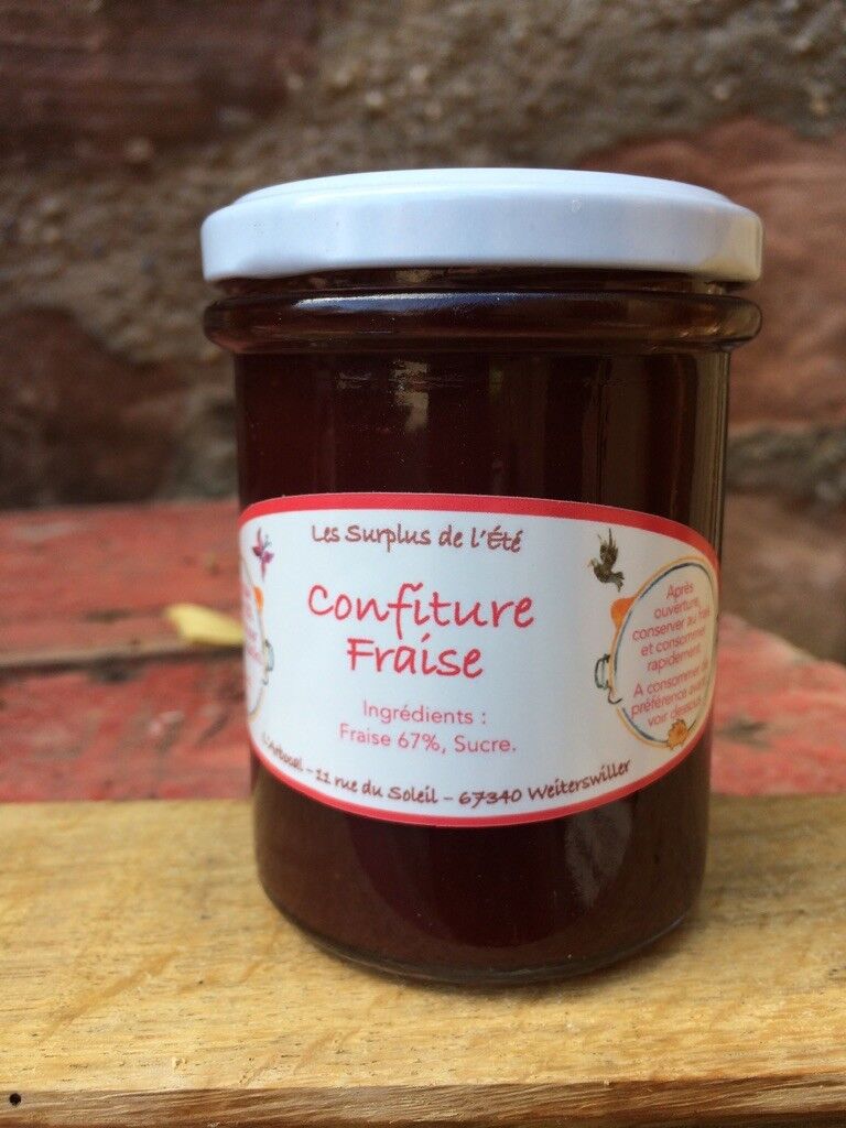 Marmellata di fragole - Biologica