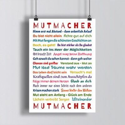 POSTKARTE - Mutmacher