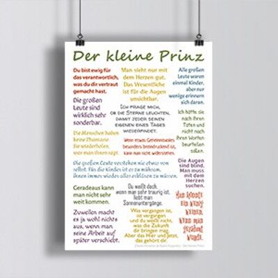 POSTKARTE - Der kleine Prinz