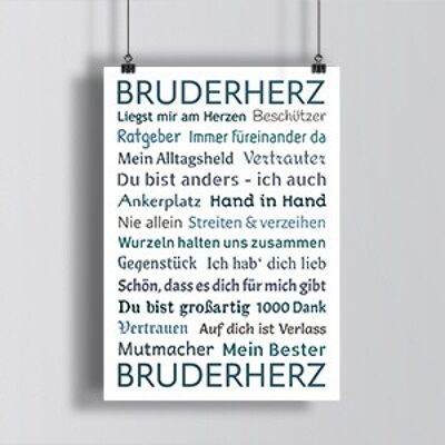 POSTKARTE - Bruderherz