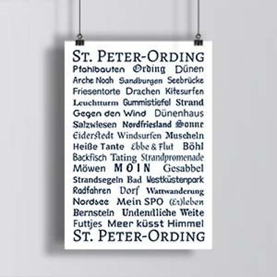 POSTCARD - St Peter Ording