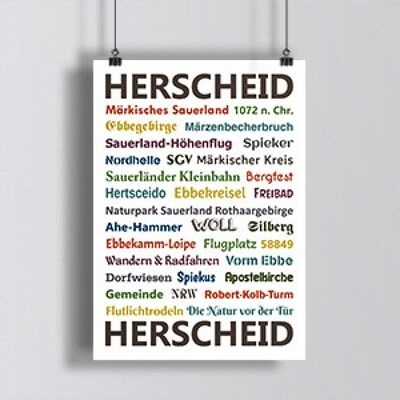 POSTKARTE - Herscheid