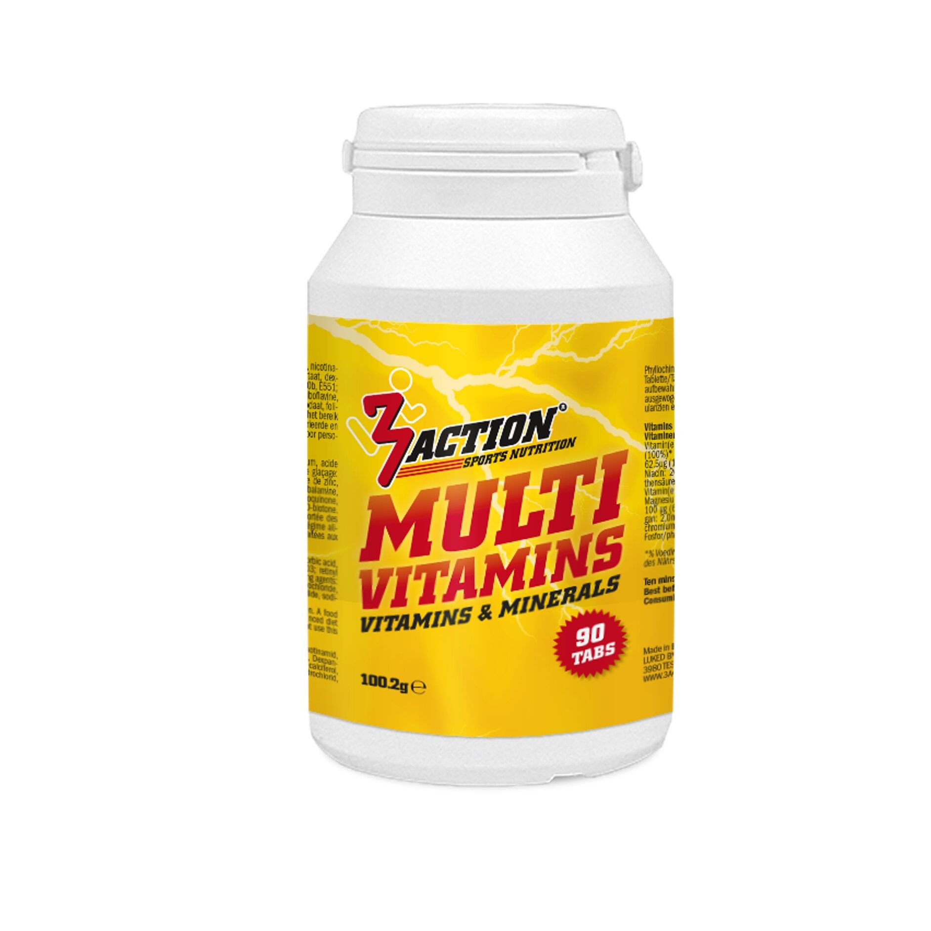 3ACTION MULTIVITAMINS 90 TABS
