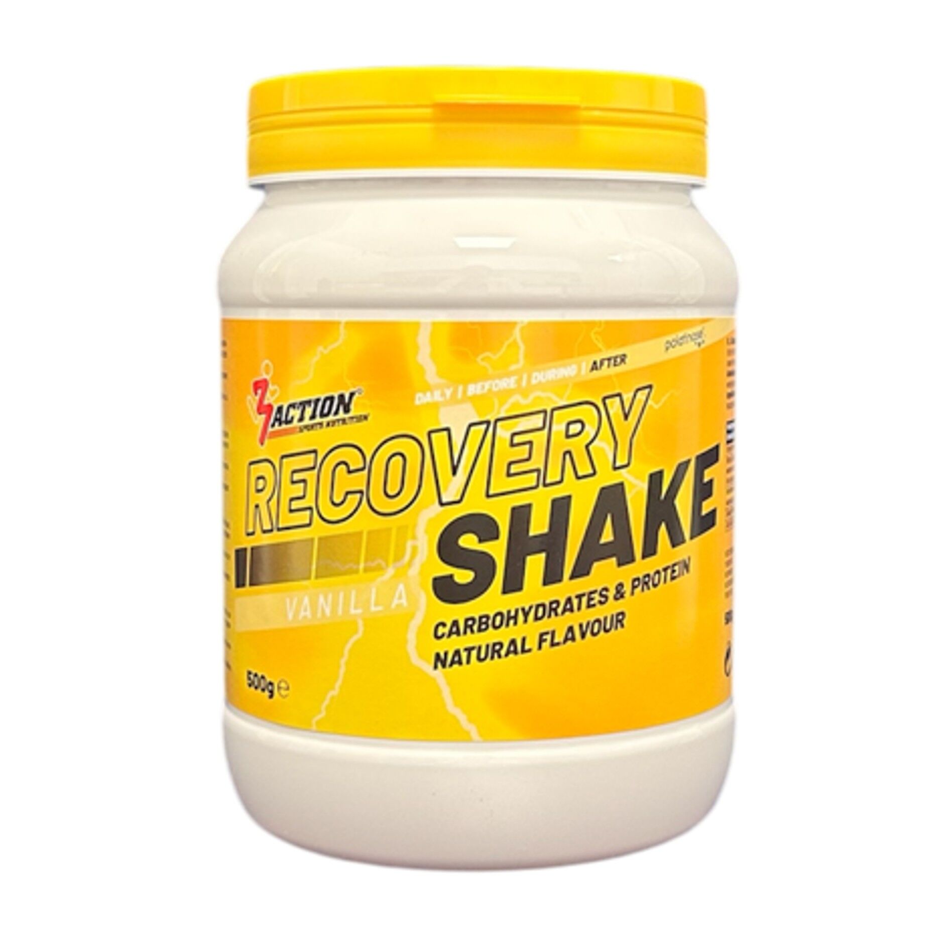 3ACTION RECOVERY SHAKE 500G VANILLA