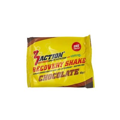 3ACTION RECOVERY SHAKE CHOCO. 40G - DISPLAY 15 ST.