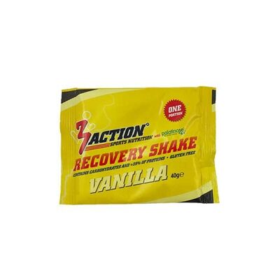3ACTION RECOVERY SHAKE VANILLE 40G - DISPLAY 15 ST.