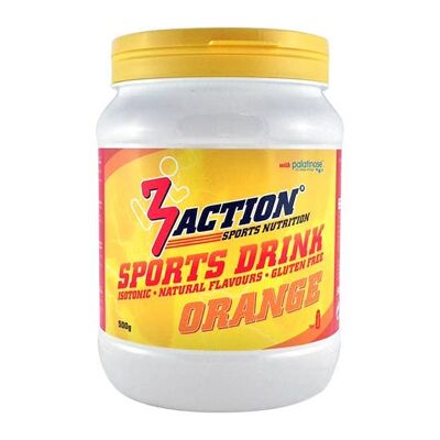 3ACTION SPORTS DRINK ORANGE 500G