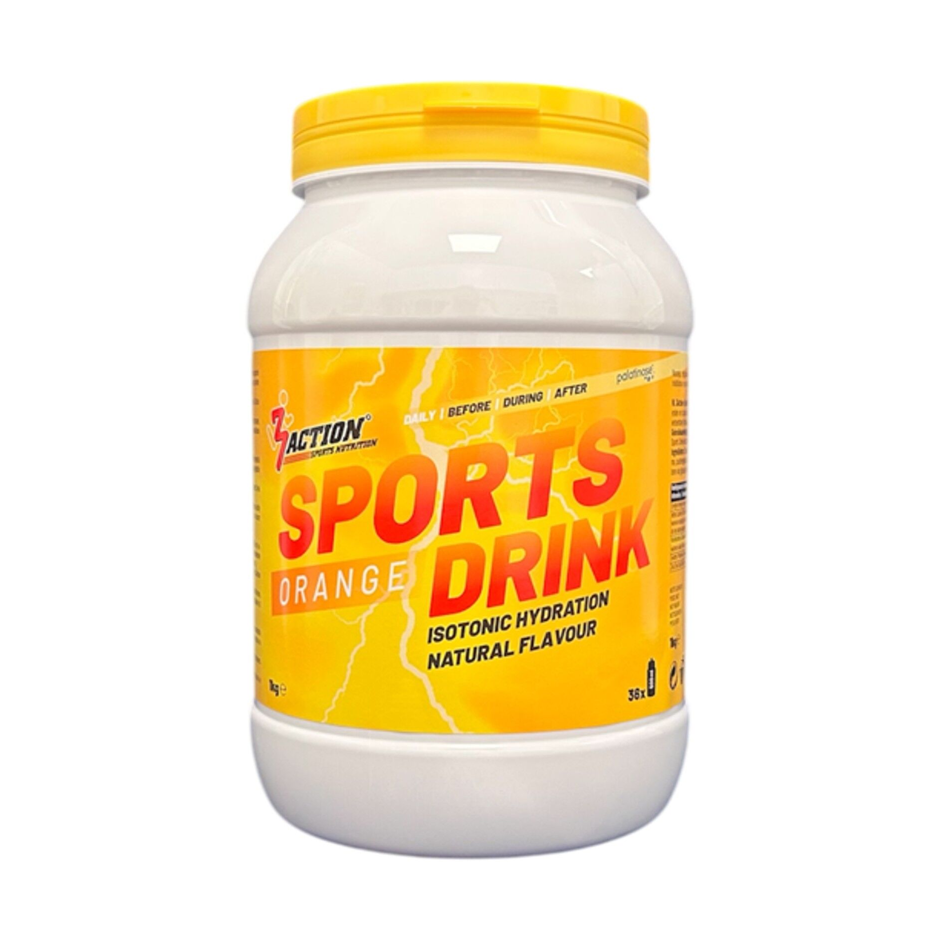 3ACTION SPORTS DRINK ORANGE 1KG