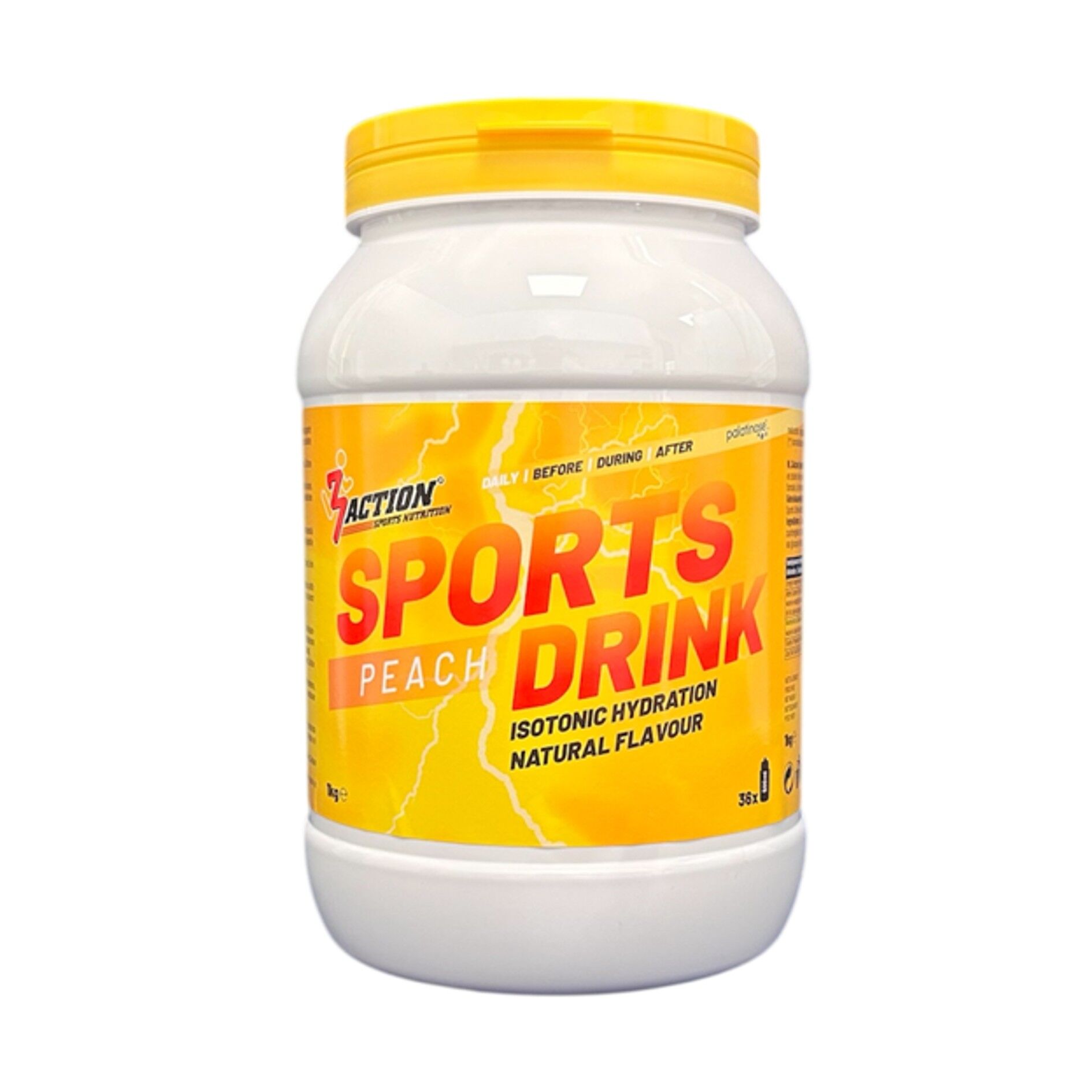 3ACTION SPORTS DRINK PEACH 1KG