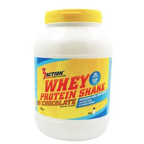 3ACTION WHEY PROTEIN SHAKE 900G CHOCOLATE