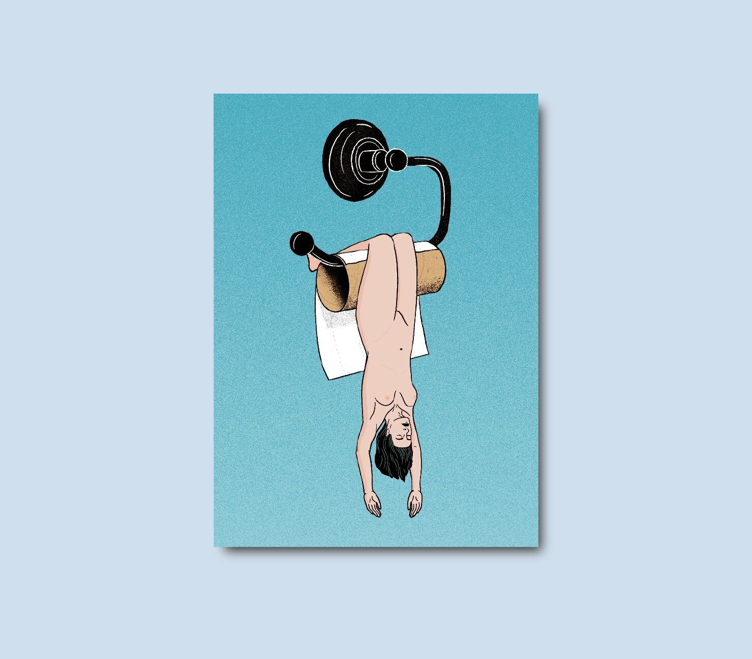 NEUE Postkarte – Am Ende Ihrer Kräfte sein