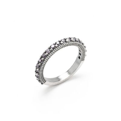 15445 anillo plata circonita lila