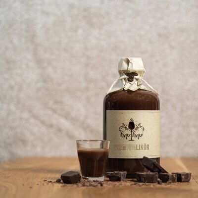 hop hop chocolate - cream liqueur (FairTrade) 500ml