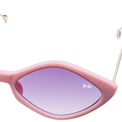 Sunglasses - Sunheroes CHIHIRO - Candy Pink frame with Light Grey Lenses