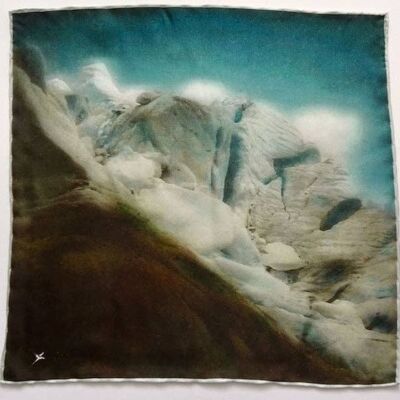 Pañuelo de bolsillo de seda Alpine Pass