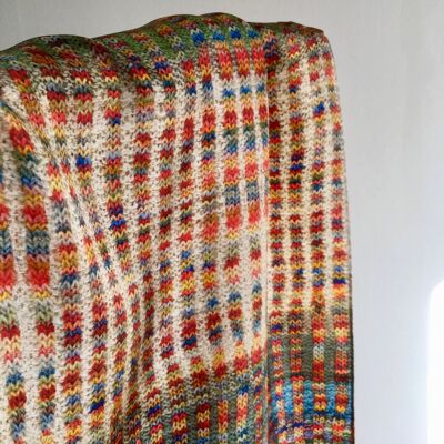 Knitted' Silk Scarf - Tumblestone