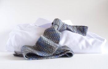 Cravate tricotée à la main Morning Light 3