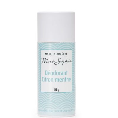 ORGANIC Lemon Mint solid deodorant