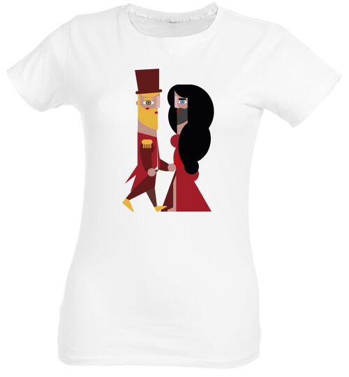 CAMISETA BLANCA CHICA CIRCUS LOVE