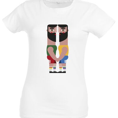 T-SHIRT DELLA RAGAZZA DI AMORE DELL'ESTATE