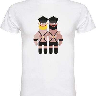 BOY LEATHER T-SHIRT