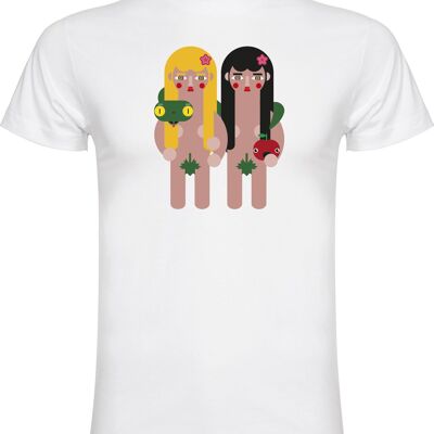 T-SHIRT GARÇON FEMME PARADISE