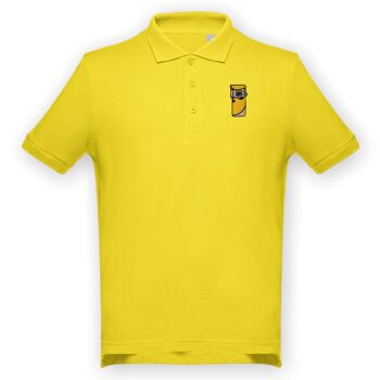 POLO JAUNE UNISEXE 3