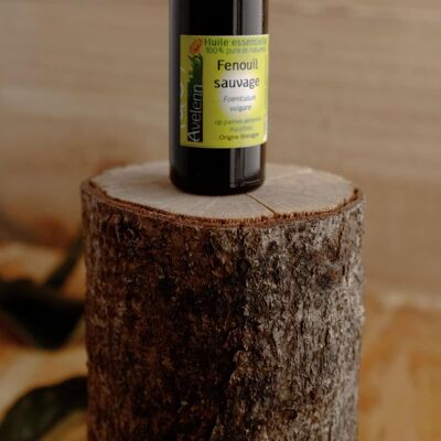 Organic wild fennel essential oil - 10ml