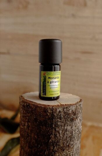 Huile essentielle BIO de Monarde à géraniol - 5 ml