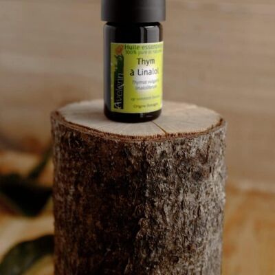 Organic essential oil of thyme linalool - 5 ml