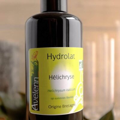 Hidrolato de helicriso italiano orgánico - 200 ml