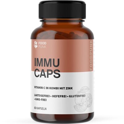 Cápsulas inmunológicas | Vitamina C + Zinc