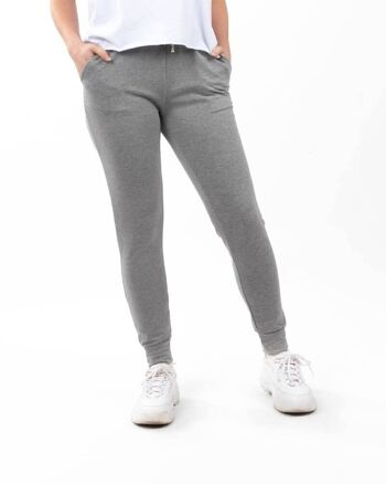 Jogging Femme Basic Blend Gris 1