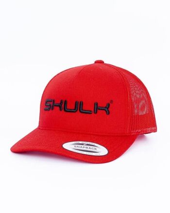 Casquette Trucker SKULK Rouge 1