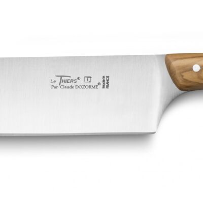 Couteau de chef 18cm Le Thiers® manche bois d'olivier