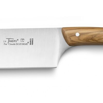 Couteau de chef 18cm Le Thiers® manche bois d'olivier