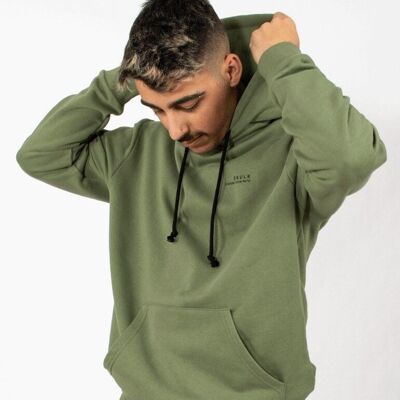 Hoodie Basic Olive