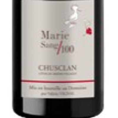 Côtes du Rhône Village Chusclan, Domaine Valérie Vignal, Cuvée Marie 100/Sang, Millésime 2018