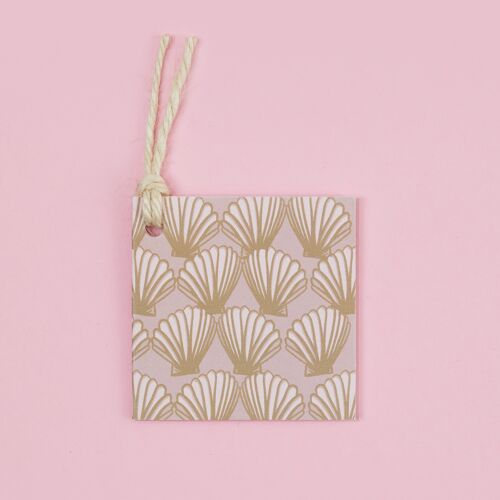 Gift Tag Set -  Nude Shell