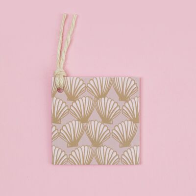 Gift Tag Set -  Nude Shell