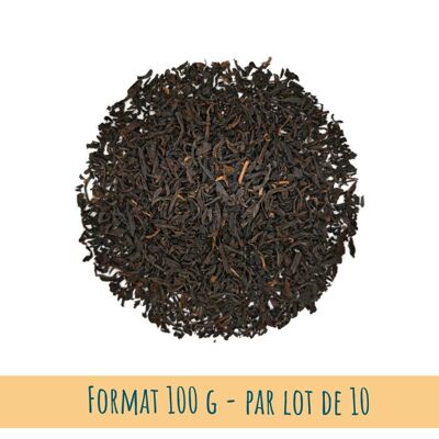Tarry Lapsang Souchong organic smoked tea - 100g Bulk