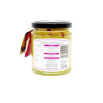 Confiture d'Ananas Baies Roses 220g 2