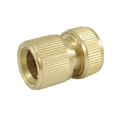 QUICK FEMALE BRASS HOSE FITTING