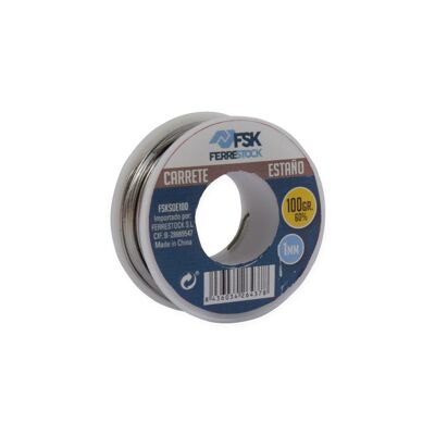 spool of tin wire