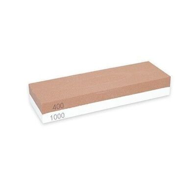 DOUBLE SIDED SHARPENING STONE OIL/WATER