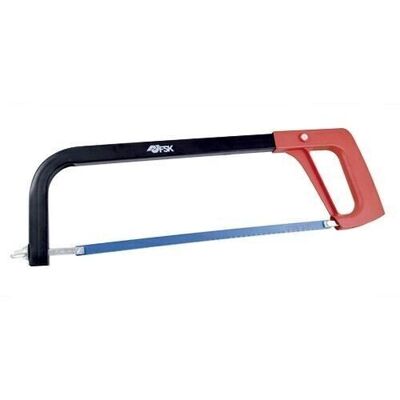 Hacksaw frame with aluminum handle