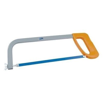 Hacksaw frame with plastic handle