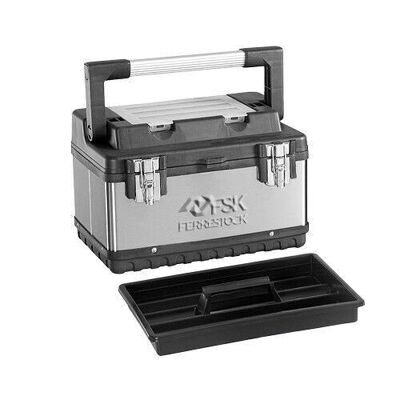 CAJA HERRAMIENTAS ACERO INOX.