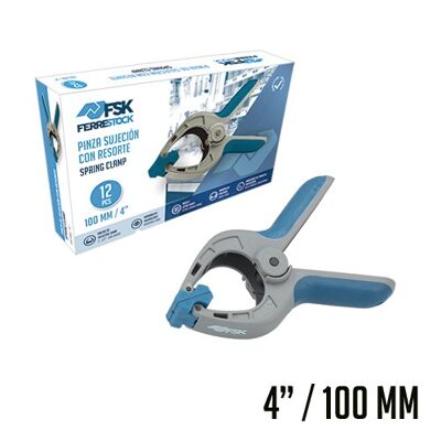 12pcs spring loaded clamps