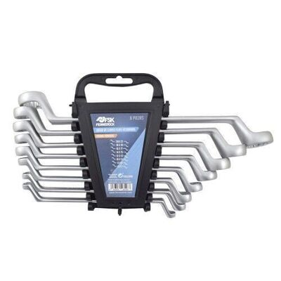Fe8-Piece Offset Ring Wrench Set
